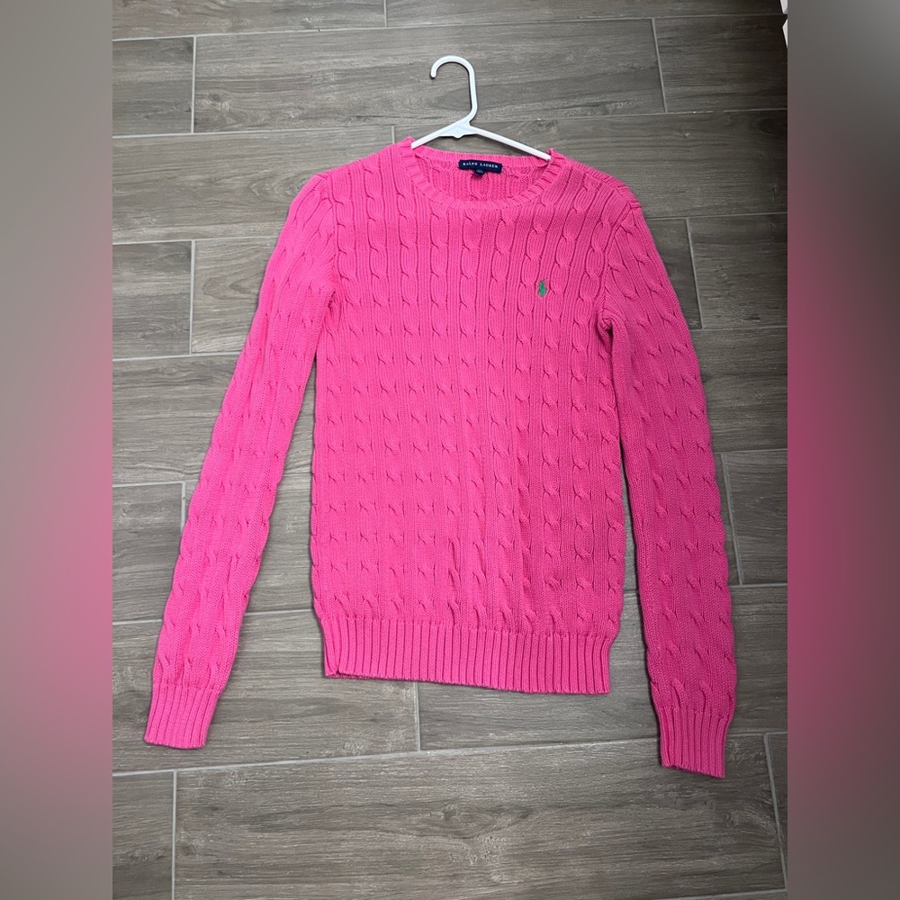 Pink Ralph Lauren Sweater